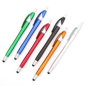 Özel Logo kırtasiye renkli promosyon mobil dokunmatik tükenmez kalem reklam tükenmez kalem plastik OEM promosyon kalem <span class=keywords><strong>1000</strong></span> adet - Product Image 1