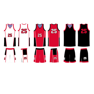 Reversible gewohnheit gestickte trikots basketball - Product Image 3