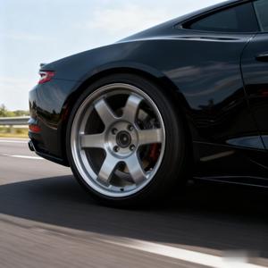 Jantes en alliage d'aluminium moulé à six branches, PCD 4*114.3mm, pour voitures particulières BMW Audi - Product Image 2