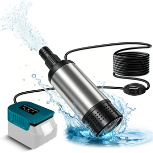 <span class=keywords><strong>Pompe</strong></span> à <span class=keywords><strong>eau</strong></span> submersible sans fil compatible avec la batterie <span class=keywords><strong>Makita</strong></span> 18V, <span class=keywords><strong>pompe</strong></span> de puisard à haut débit sans balais 1268GPH pour piscine, jardin - Product Image 2