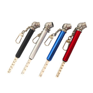 Medidor de Pressão de Ar para Pneus de Carro em Forma de Caneta Promocional, Chaveiro com Logotipo Personalizado, Mini Medidor de Pneus de Alumínio - Product Image 6