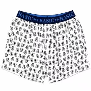 Calzoncillos bóxer <span class=keywords><strong>de</strong></span> cintura alta para hombre, 100% algodón tejido, transpirables, <span class=keywords><strong>de</strong></span> secado rápido, estampados, <span class=keywords><strong>de</strong></span> corte holgado con cintura elástica - Product Image 5
