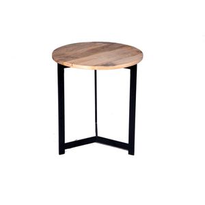 <b>Coffee</b> <b>Table</b> With Solid Wood and Metal Crafts Furniture Outdoor <b>Tables</b> and <b>Dining</b> <b>Table</b> for Other Hotel Use - Product Image 4