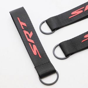 Bulk Personalized Premium Eco-Friendly <b>Polyester</b> Automotive Key Straps Tactical Racing Keychains <b>Lanyards</b> for Car Clubs Tuning - Product Image 1