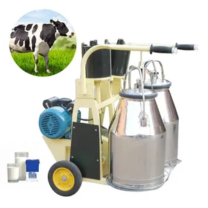 2023 superventas máquina de leche de vaca y cabra PEQUEÑA ESCALA máquina de ordeño de cabra precio portátil máquinas de ordeño para vacas lecheras