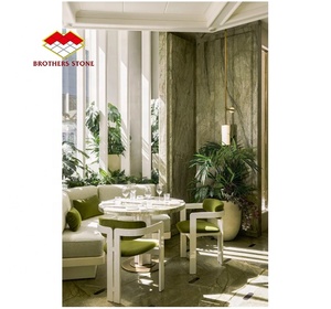 Đá sang trọng dandong màu xanh lá cây ngọc bích và tự nhiên màu xanh lá cây Onyx cho bảng Countertop - Product Image 4