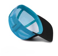 Gorra Trucker de Malla Impermeable de Dos Tonos, Ajustable con Cierre a Presión, de 6 Paneles, con Logotipo Personalizado para Deportes al Aire Libre Unisex