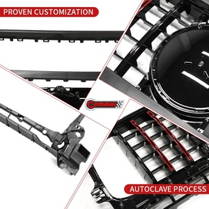 กระจังหน้าคาร์บอนไฟเบอร์แบบแห้งสำหรับ Mercedes Benz G Class W464 W463a อัพเกรดเป็นสไตล์ BB G900 - Product Image 3