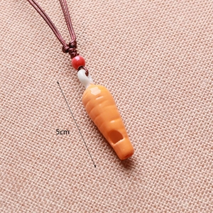 ของเล่นดนตรีรูปแครอทเซรามิกขนาดเล็กสำหรับเด็ก ขายส่ง - Product Image 5
