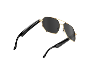 Appel <span class=keywords><strong>audio</strong></span> Bluetooth Aviator extérieur Lunettes intelligentes AI Voix et vidéo AI Traduction en temps réel Dialogue AI Lunettes intelligentes - Product Image 6