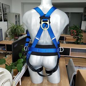 CGLX高品質安全帯5点式ポリエステル全身安全帯ベルト、ダブルランヤード付き安全帯 - Product Image 5