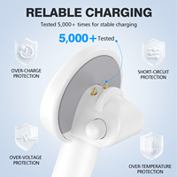 Station de charge pour lunettes intelligentes - Design ergonomique léger, lumière LED, matériau ABS, communication filaire, compatible avec les accessoires