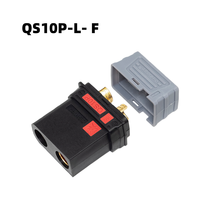 Conector Antichispas QS10P-L de Alta Corriente 210A-270A - Juego de Conectores para Prevención de Arco para Modificación de Baterías de Drones y Alimentación de Modelos RC
