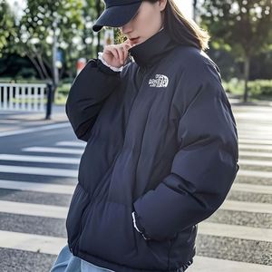 Bắc Bắc unisex mùa đông xuống áo khoác, mặc đường phố, chống gió, chống lạnh, áo khoác cá nóc ấm áp, Ngỗng trắng lớn - Product Image 4