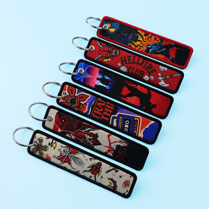 Llavero <span class=keywords><strong>con</strong></span> Diseño del Programa de Televisión Stranger Things, para Control de Acceso en el Campus Estudiantil y Decoración para Colgar el Identificador de Oficina - Product Image 1