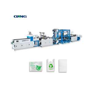 Borsa Non tessuta completamente automatica ad alta velocità del tessuto che fa prezzo a macchina, borsa Non tessuta che fa materiale da imballaggio della maglietta della macchina - Product Image 2