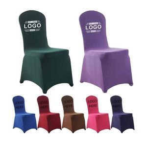 Housse de chaise en spandex colorée au design populaire, personnalisable avec logo - Product Image 1