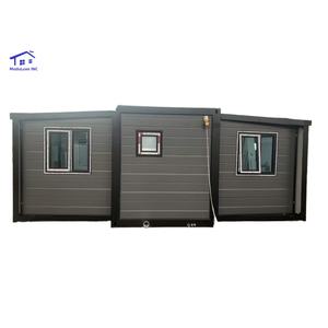 Casa contenedor de 20 pies, diseño modular expandible, acero + panel sándwich, impermeable y resistente a huracanes - Product Image 2