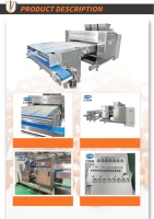 Aangepaste Nieuwe 800Mm Automatische Roterende Draad Cut Motor Biscuit Moulder Zachte Rolling Type Schimmel Machine Melk Water Fruit Ingrediënten