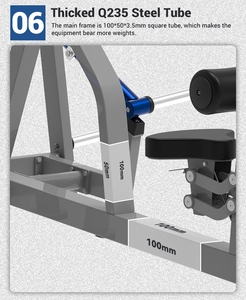 Equipo <span class=keywords><strong>de</strong></span> Gimnasio Profesional para Sentadillas, Prensa <span class=keywords><strong>de</strong></span> Piernas Vertical <span class=keywords><strong>de</strong></span> <span class=keywords><strong>90</strong></span> <span class=keywords><strong>Grados</strong></span> para Entrenamiento Muscular, Venta al Por Mayor <span class=keywords><strong>de</strong></span> Fábrica - Product Image 6