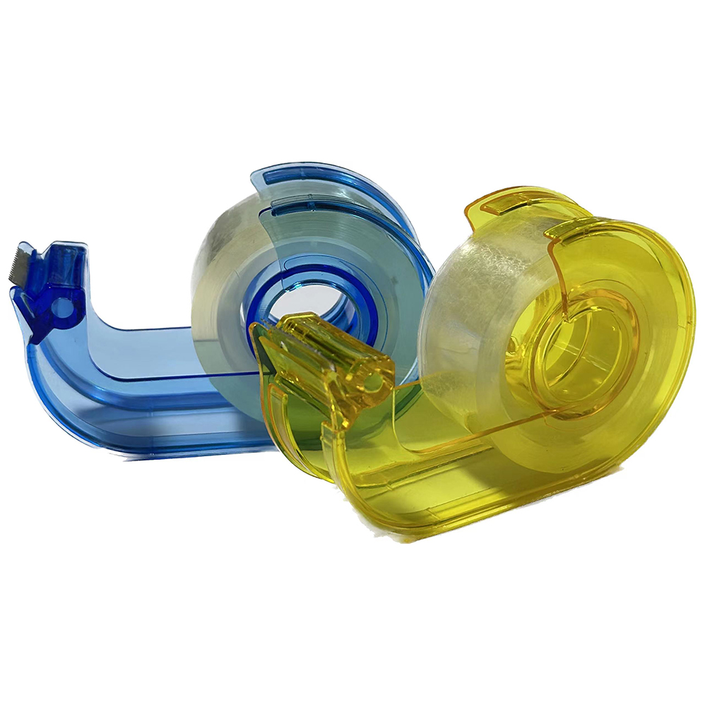 Высококачественный полипропиленовый стационарный диспенсер для ленты Канцелярские принадлежности резак для пластиковой ленты в форме улитки/пистолет для ленты/Диспенсер для ленты