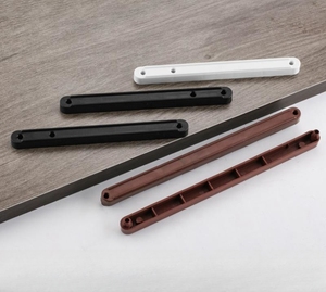 Plastic Dresser Drawer Runner Kitchen Furniture Plastic Drawer Track Under Drawer Slides <strong>Rail</strong> - Product Image 6