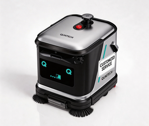 BIBO Ounitech Q3-G Commercial Cleaning Robot 3-In-1 (Vacuuming Scrubbing Mopping) LDS Slam Navigation Lidar System App Control - Product Image 2