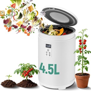 H3002A Food Waste Disposer 4.5L Multigrind Composting Machine Kitchen Countertop Electric Garbage Disposal - Product Image 1