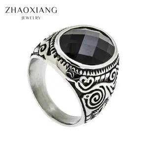 Biker Jewelry Engagement Ring For Men Stainless Steel China Factory Cheap Price