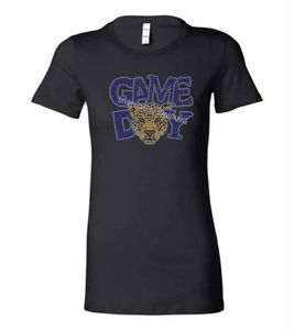 Bling özel kristal güney kız FDL yapay elmas Transfer tatoo <span class=keywords><strong>t</strong></span> shirt için motifler büyük boy Jagaurs oyun günü demir transferler - Product Image 4