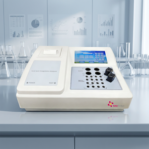 Analizador de Coagulación de 2 Canales con <span class=keywords><strong>Alta</strong></span> Repetibilidad CV Le 2 Por Ciento para Laboratorio Hospitalario - Product Image 1