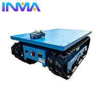 Châssis à chenilles tout-terrain avec moteur de propulsion 1,8 kW, prise en charge de la sortie de dessin 3D pour la modification de robots d'inspection, taille personnalisée