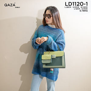 JIALI 2024 Lote de bolsos de cuero de cocodrilo de lujo para mujer Bolsos de mano no tejidos personalizados Main Damme En Vrac Bolsos bonitos a granel - Product Image 5