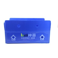 Boîte à semis en PP ondulé, directement de l'usine, écologique, recyclable, robuste, pliable, imperméable, pour pépinière agricole