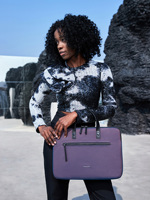 Sac à main pour ordinateur portable de grande capacité, léger, avec doublure douce et moelleuse, 14 à 15,6 pouces, pour le bureau, les voyages, personnalisable OEM