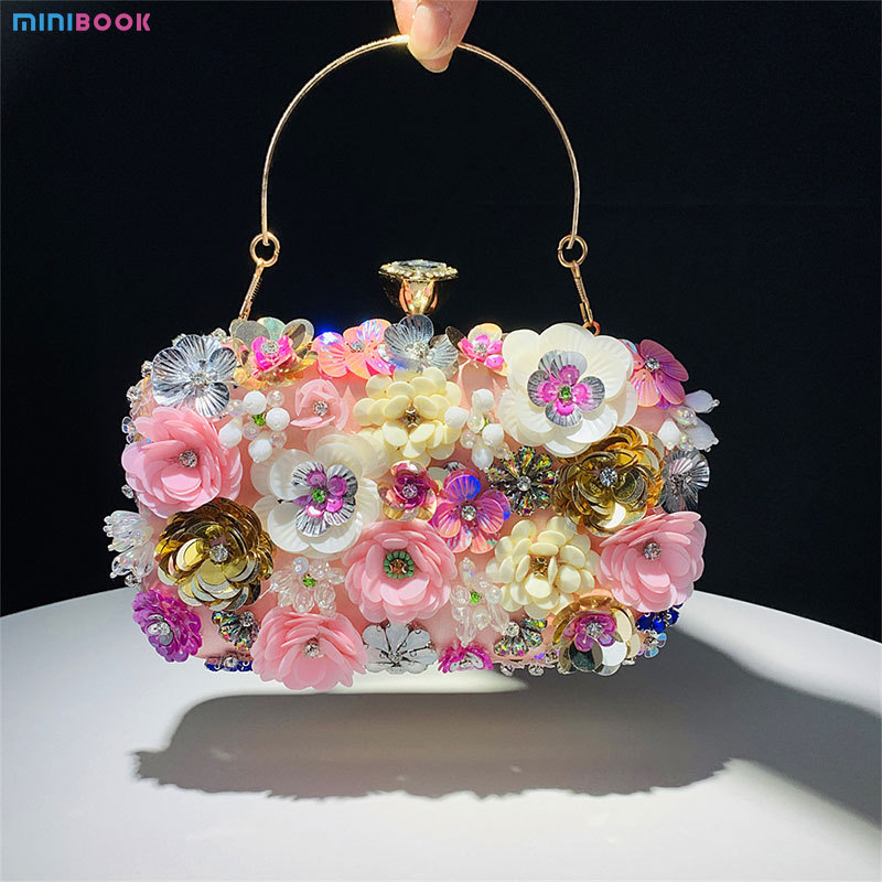 Women Evening Clutch Hand Bag Bridal