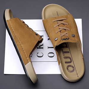 Sandalias de Playa para Hombre, Diseño Abierto, con Masaje, Parte Superior de Microfibra, Se Acepta Logotipo Personalizado - Product Image 6