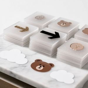 Waterproof <b>clear</b> Sticker Paper Printing Paper Stickers Adhesive Label Transparent <b>Plastic</b> Sticker Label <b>Sheet</b> - Product Image 3