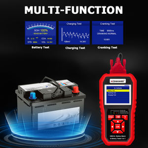 เครื่องมือ KW880รถอเนกประสงค์12V เครื่องทดสอบสุขภาพแบตเตอรี่รถยนต์<span class=keywords><strong>53</strong></span> + สำหรับแบรนด์รถยนต์จาก Konnwei - Product Image 3