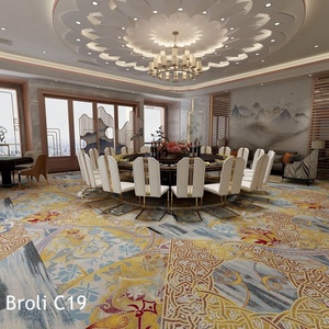 Pas cher 100% Polyester Mur à Mur Moquette Imprimé pour Hôtel Salle À Manger Salon Nouveau Design Shanghai Hangju Broly <span class=keywords><strong>C</strong></span> série - Product Image 1