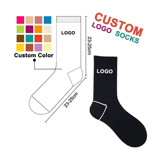 Logo personnalisé Chaussettes de sport antidérapantes multicolores pour la course à pied avec compression pour cyclisme - Product Image 6