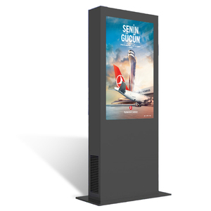 Tầng đứng ngoài trời <span class=keywords><strong>LCD</strong></span> quảng cáo hiển thị kỹ thuật số biển tương tác ngoài trời <span class=keywords><strong>media</strong></span> <span class=keywords><strong>player</strong></span> 65 inch ngoài trời Totem màn hình cảm ứng - Product Image 2