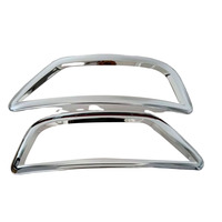 Couverture décorative de phare antibrouillard arrière chromée, 2 pièces, pour Ford Focus MK2 Hatchback 2008