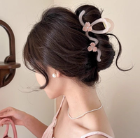 Barrettes coréennes pour maintenir les cheveux, au design élégant et sophistiqué. Clips de grande taille.