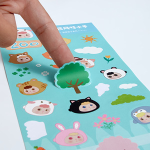 Chết Cắt Dán Tấm Mẫu Biểu Tượng Tùy Chỉnh Phim Hoạt Hình Holographic Dính Vinyl PVC Số Lượng Lớn Nhãn Tùy Chỉnh Sticker Set Gói Sáng Tạo - Product Image 6