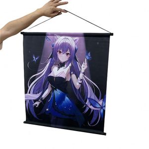 Bannière Murale en Tissu Polyester à Impression Numérique Personnalisée - Drapeaux et Bannières Promotionnels Prix Usine - Product Image 3