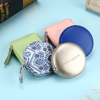 Coloré PU Doux Flexible Petit Outil De Mesure Hauteur Corps Rétractable Mignon Tapeline Mini PVC Ruban À Mesurer