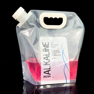Custom Printed Outdoor Sports 1 Gallon 3l Clear Folding <b>Plastic</b> Personalized Drinking Water <b>Bag</b> - Product Image 6