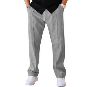 Pantalon <span class=keywords><strong>de</strong></span> <span class=keywords><strong>jogging</strong></span> et <span class=keywords><strong>de</strong></span> randonnée pour <span class=keywords><strong>homme</strong></span>, coupe droite, ample, couleur unie, style <span class=keywords><strong>sport</strong></span>, idéal pour l'été et le baseball - Product Image 3