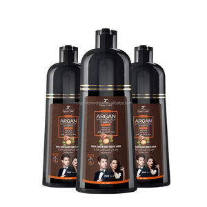 El Mejor Champú Tinte para <span class=keywords><strong>Cabello</strong></span> Negro del Fabricante, con Cobertura de Canas, Sin Amoníaco, Ingredientes Herbales, Color Permanente de Larga Duración para Todo Tipo de <span class=keywords><strong>Cabello</strong></span> - Product Image 5